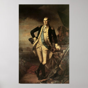 Poster Retrato de George Washington, 1779