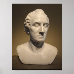 Poster Retrato de George Washington 1828-30