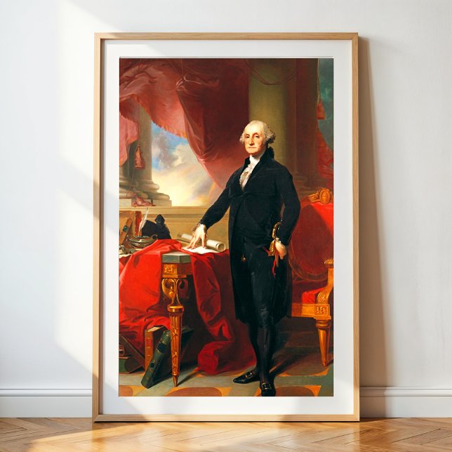 Poster Retrato de George Washington, Thomas Sully (Criador carregado)