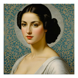 Póster Retrato de "Georgiana Ruth Cole" de Belas Artes