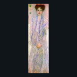 Póster Retrato de Gertha Fersovanyi por Gustav Klimt<br><div class="desc">Esta pintura intitulada Retrato de Gertha Fersovanyi é feita pelo famoso artista, Gustav Klimt. Sobre Gustav Klimt Gustav Klimt foi um pintor simbolista austríaco e um dos membros mais proeminentes do movimento Secessão de Viena. Tornou-se um dos membros fundadores e presidente da Sezessão Wiener em 1897 e do periódico do...</div>