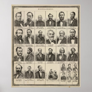 Póster Retrato de Greenleaf, Minnesota