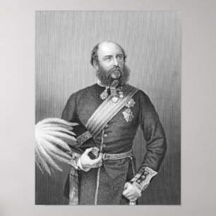 Poster Retrato de H.R.H. O duque de Cambridge