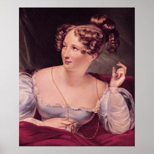 Póster Retrato de Harriet Smithson
