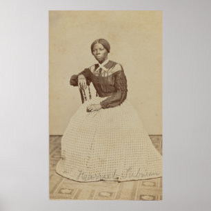 Poster Retrato de Harriet Tubman 1868-69
