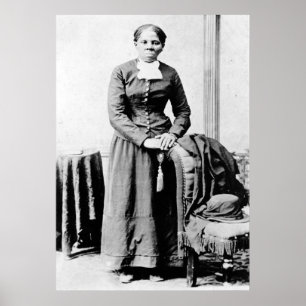 Póster Retrato de Harriet Tubman Nascer Araminta Ross