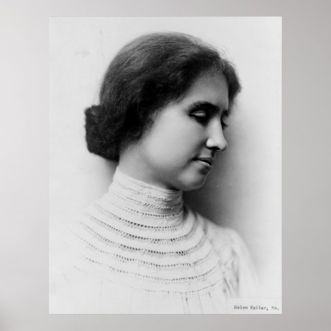 Poster Retrato de Helen Keller (Frente)