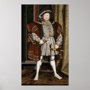 Poster Retrato de Henrique VIII (Hans Holbein, o Jovem)