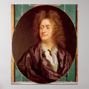 Póster Retrato de Henry Purcell, 1695