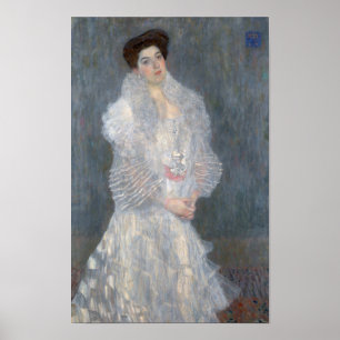 Poster Retrato de Hermine Gallia - Gustav Klimt (1904)