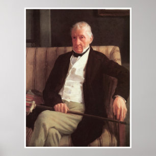 Póster Retrato de Hilário de Gás, Edgar Degas 1857