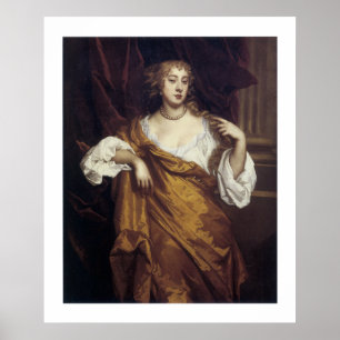 Poster Retrato de Hon. Mary Wharton