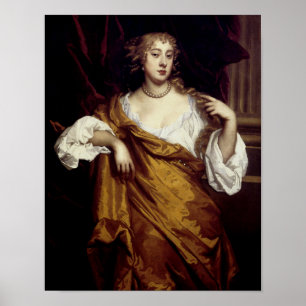 Poster Retrato de Hon. Mary Wharton