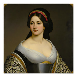Póster Retrato de Isabella Marie Rousseau Fine Art
