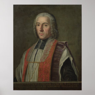 Poster Retrato de Jacques Denis Cochin