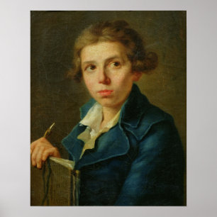 Poster Retrato de Jacques-Louis David como Jovem