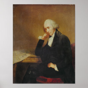 Póster Retrato de James Watt 1792