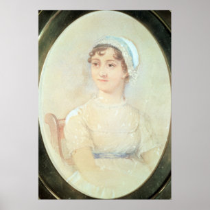 Poster Retrato de Jane Austen