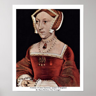 Poster Retrato de Jane Seymour, rainha de Inglaterra
