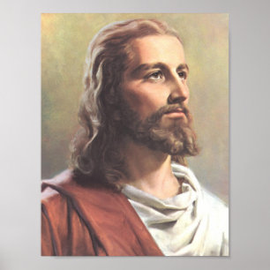 Póster Retrato de Jesus