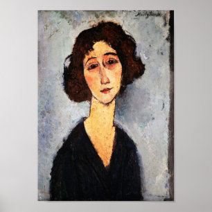 Poster Retrato de Jeune Femme, Modigliani