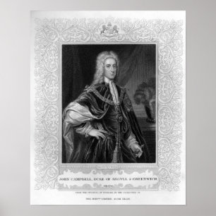Póster Retrato de John Campbell