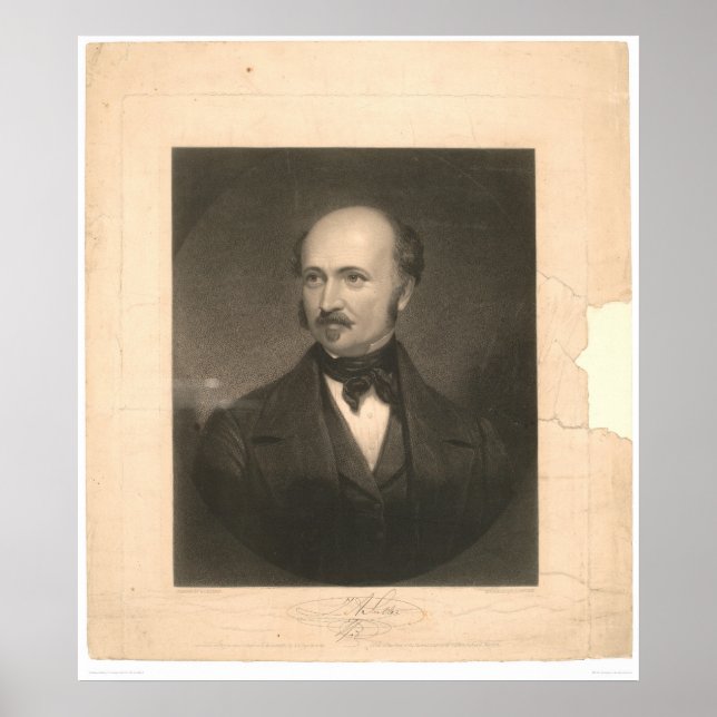 Poster Retrato de John Sutter (1679A) - Não restaurado (Frente)