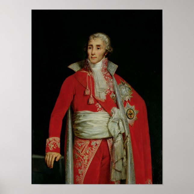 Póster Retrato de Joseph Fouche Duke de Otranto (Frente)