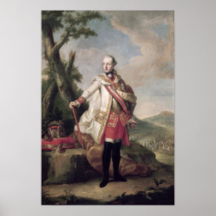 Póster Retrato de Joseph II em comprimento de cheio
