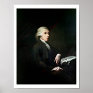 Póster Retrato de Joseph Priestley (1733-1804) (petróleo