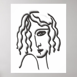 Poster Retrato de Lady