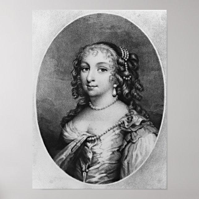 Poster Retrato de Lady Denham (Frente)