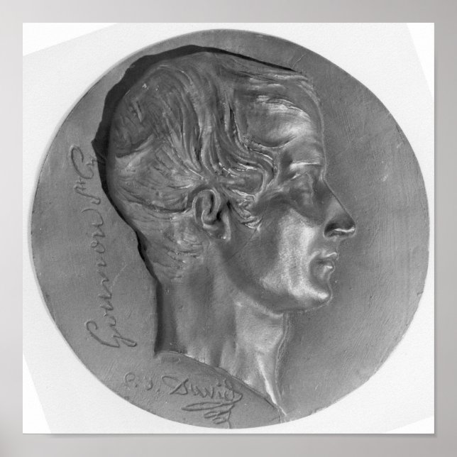 Póster Retrato de Laurent de Gouvion Santo-Cyr (Frente)