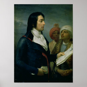 Póster Retrato de Louis Charles Antoine Desaix