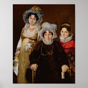 Poster Retrato de Madame de Tangry