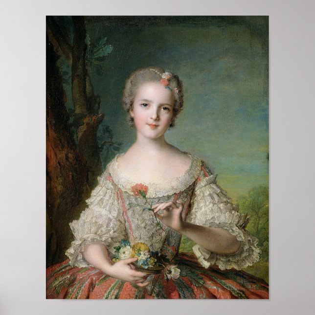 Poster Retrato de Madame Louise de France (Frente)