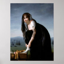 Retrato de Madame Soustra. Marie-denise Villers