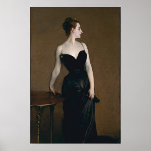 Póster Retrato de Madame X (Madame Gautreau) por Sargent