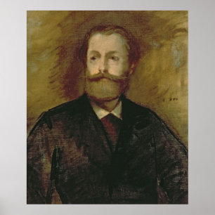 Póster Retrato de Manet   de Antonin Proust c.1877-80