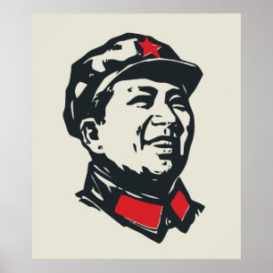 Póster Retrato de Mao do presidente
