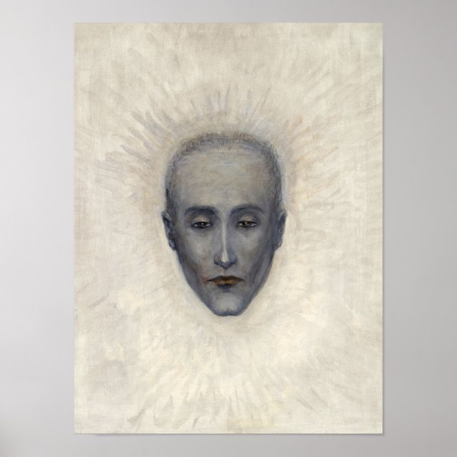 Poster Retrato de Marcel Duchamp por Florine Stettheimer (Frente)