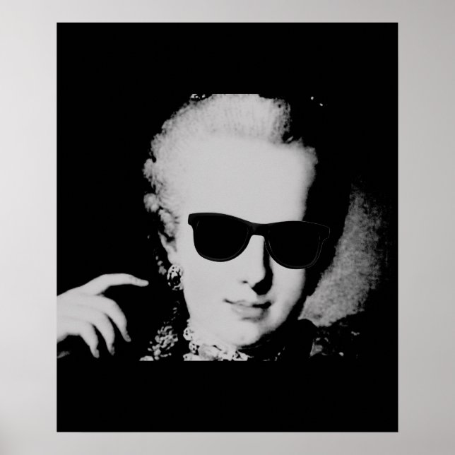 Poster Retrato de Maria Antonia Áustria (Frente)