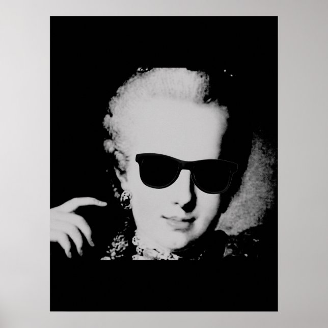 Poster Retrato de Maria Antonia Áustria (Frente)