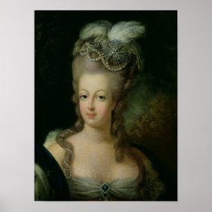 Poster Retrato de Marie-Antoinette