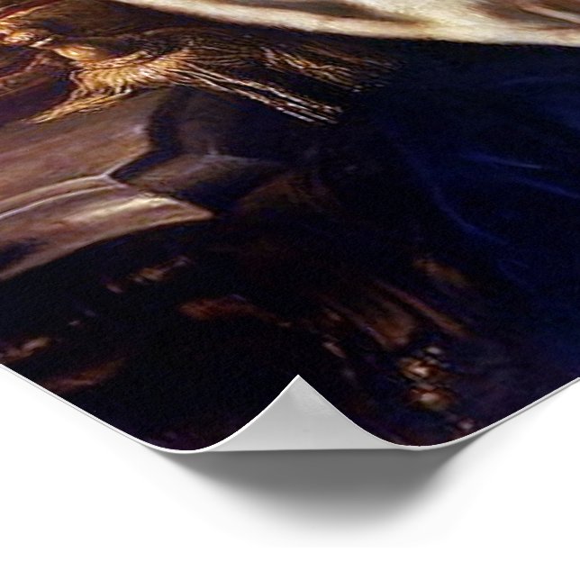 Poster Retrato de Marie Antonieta - Martin van Meytens (Borda)