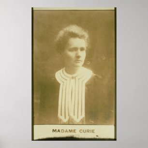 Poster Retrato de Marie Curie