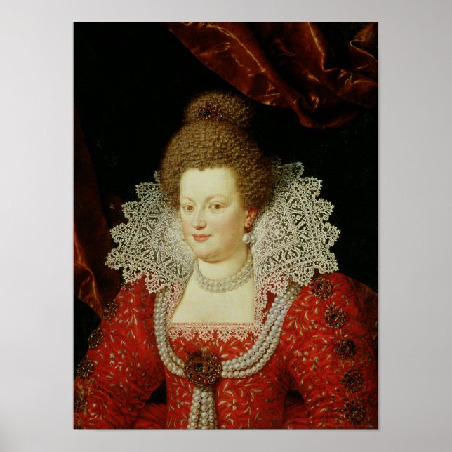 Póster Retrato de Marie de Medici (Frente)