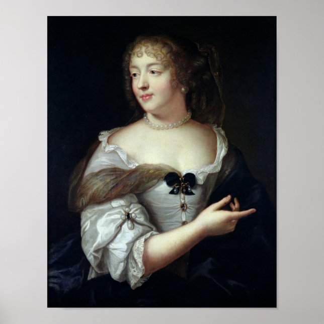 Póster Retrato de Marie de Rabutin-Chantal (Frente)