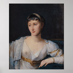 Poster Retrato de Marie-Pauline Bonaparte