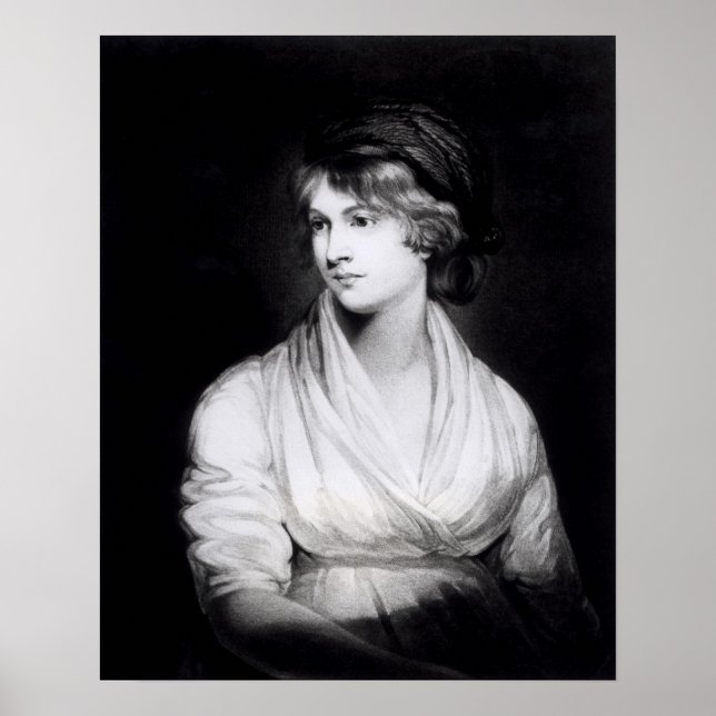 Póster Retrato de Mary Wollstonecraft Godwin (Frente)